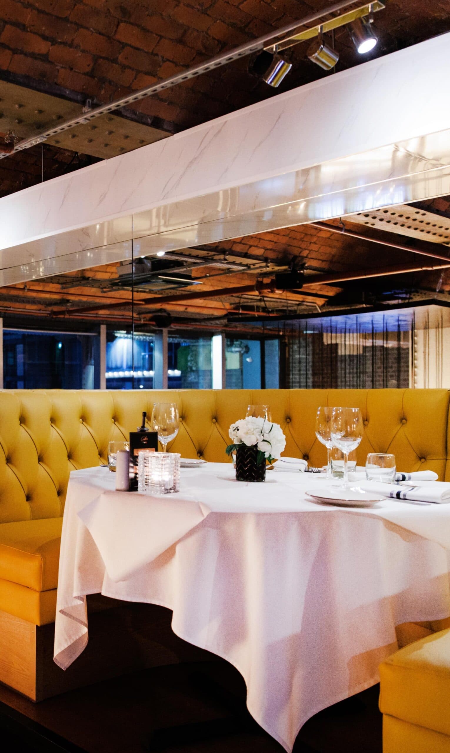 Dining at Italiana Fifty Five